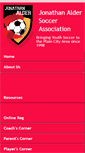 Mobile Screenshot of jasoccerassoc.org